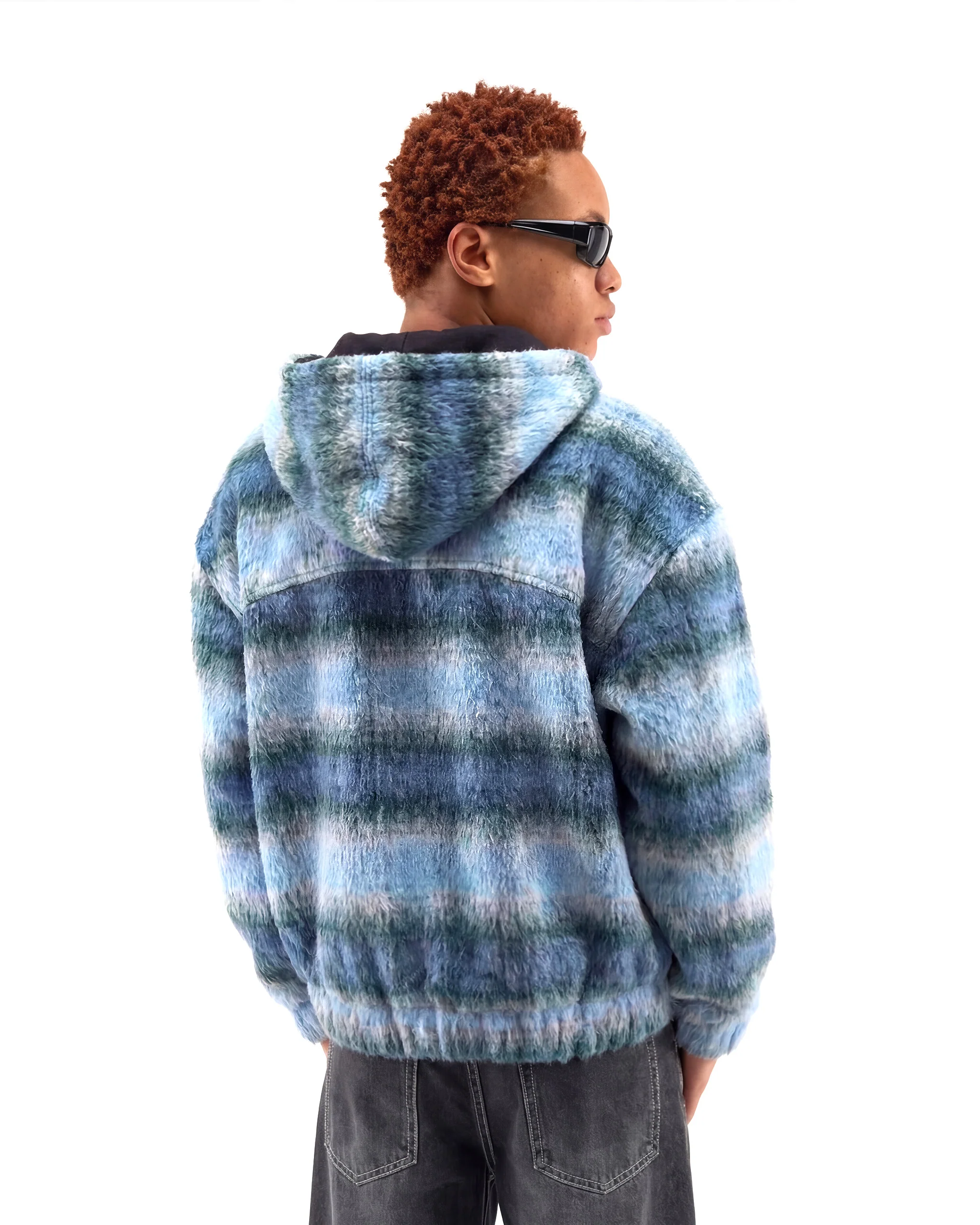 HOODED FLANNEL JACKET - Image 3